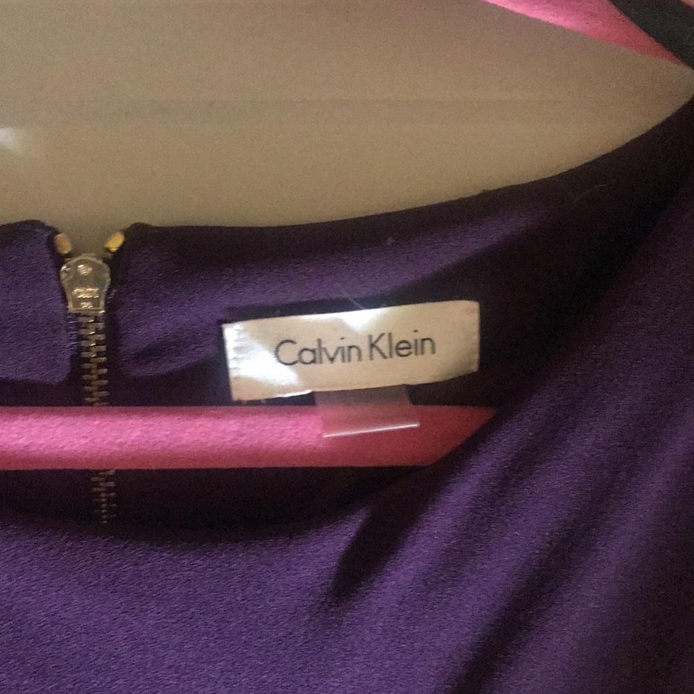 Calvin Klein 3/4 Sleeve MIDI Dress - Picture 3 of 4